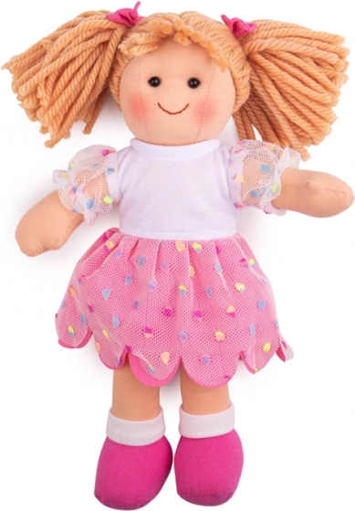 Muñeca de tela Darcie 28 cm