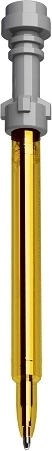 Bolígrafo de gel Lego Star Wars sable de luz – amarillo