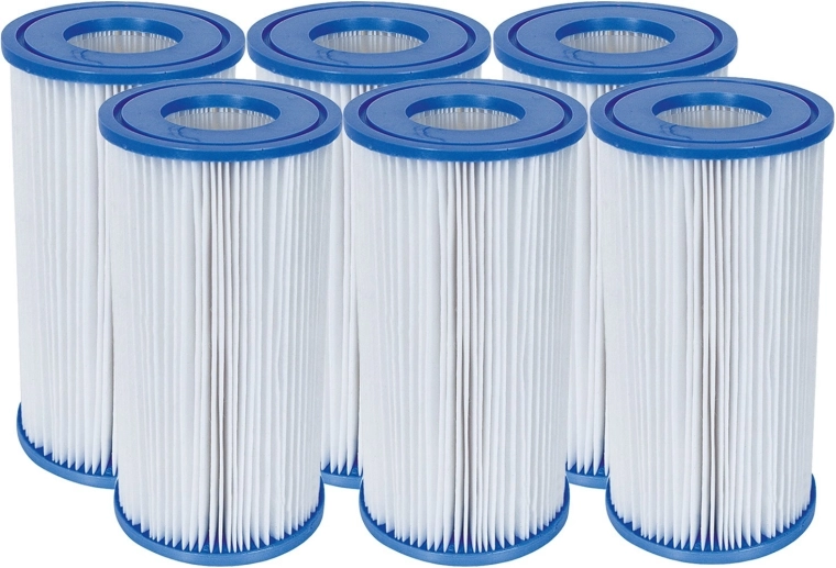 Cartuchos filtrantes Tipo III para bomba de piscina – set de 6 uds. Bestway