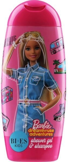 Barbie Dreamhouse gel de ducha y champú 2 en 1 para niños 250 ml