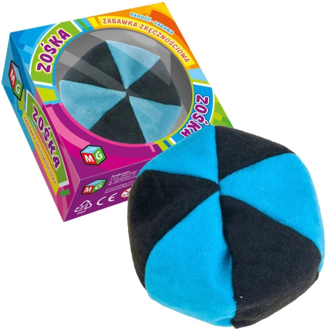 Juguete tradicional zoška – pelota para malabares y para patear