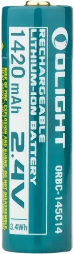 Batería recargable OLIGHT 14500 2,4 V 1420 mAh para i5R