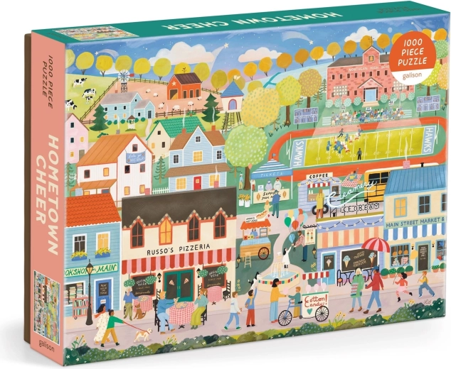 Puzzle GALISON Apoyo a la ciudad natal, 1000 piezas