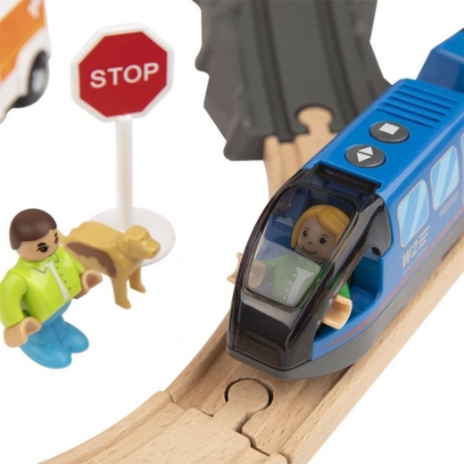 Tren eléctrico con efectos de sonido