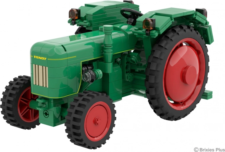Set de construcción BRIXIES Plus Fendt Dieselross F28 Classic Club