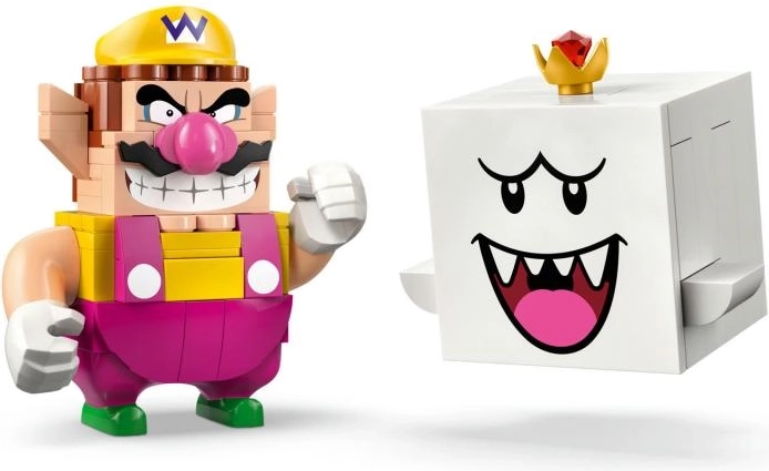 Personajes icónicos Wario y King Boo