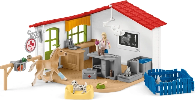 Consulta veterinaria Schleich para mascotas