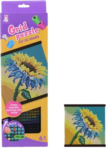 Mosaico de cuentas para niños