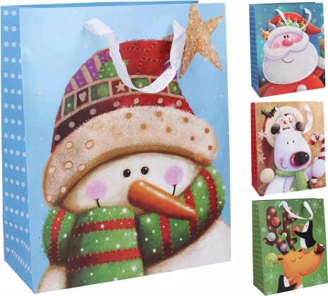 Bolsa de regalo Navidad L