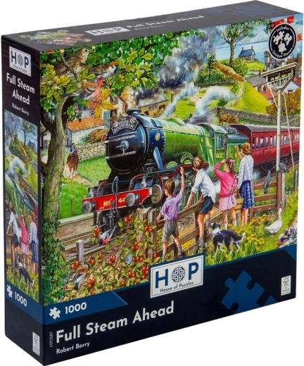 Motivo nostálgico de un tren de vapor