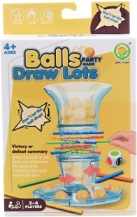 Juego de mesa de canicas que caen