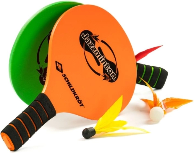 Schildkröt set de jazzminton para diversión al aire libre