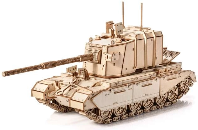 Little Story maqueta 3D de madera World of Tanks FV4005