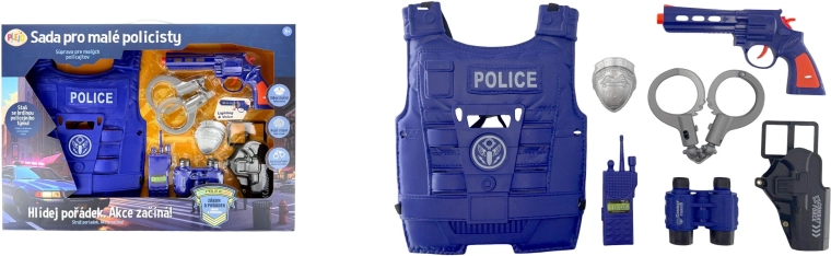 PLEJO Set para pequeños policías