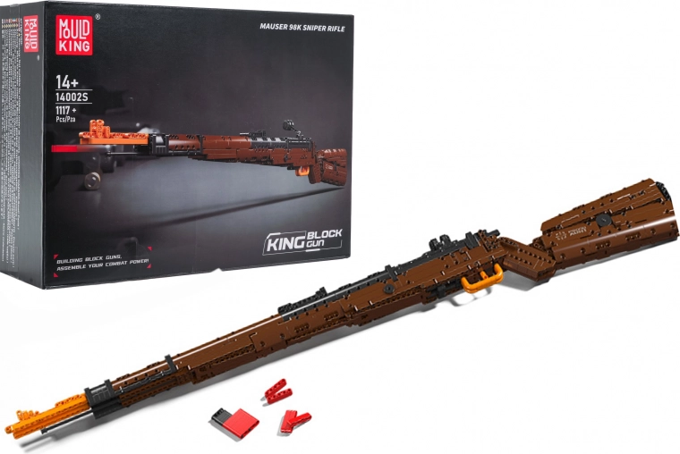 Set de construcción de rifle Mauser 98K – 1117 piezas