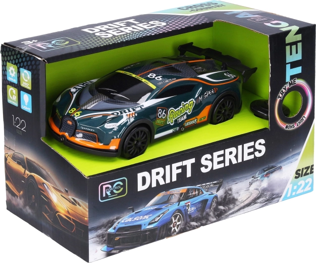 Coche RC de drift 86 con control remoto