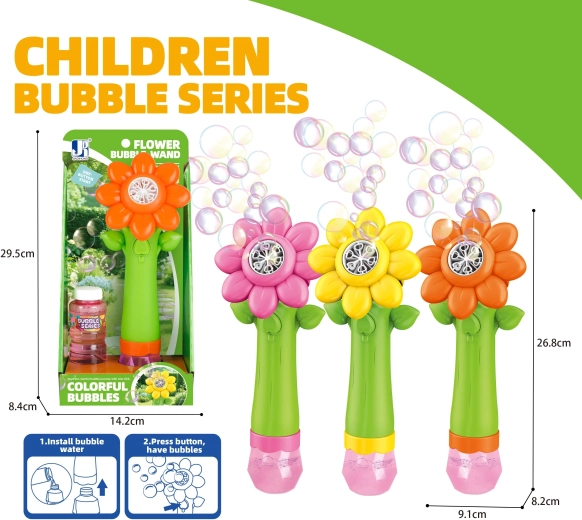 Pompero girasol con efectos de luz 100 ml