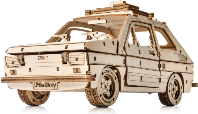 Little Story rompecabezas 3D de madera FSO Fiat 126p