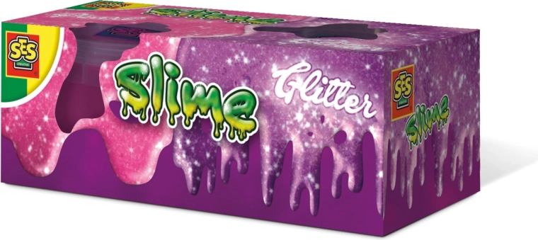 SES slime con purpurina 2 uds
