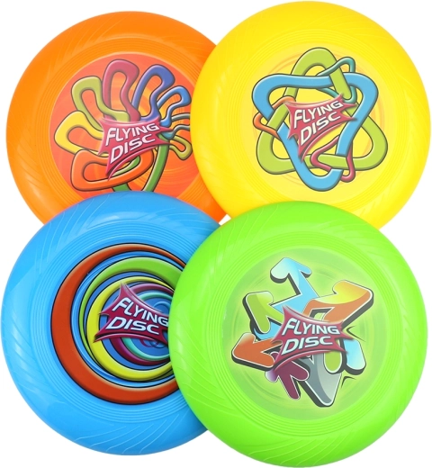 Plato volador frisbee para exterior – surtido