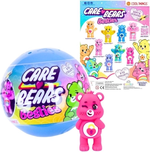 Cápsula Care Bears figurita perfumada Besties