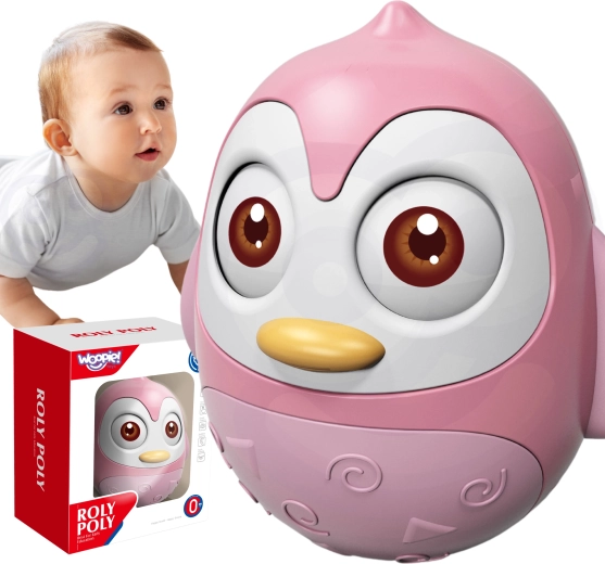 Woopie Baby Rodillo sensorial Pingüino