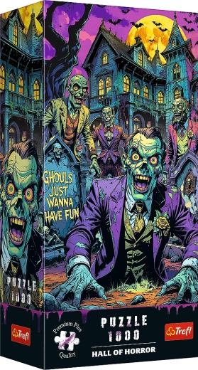 Puzzle Trefl Hall of Horror Zombie de 1000 piezas