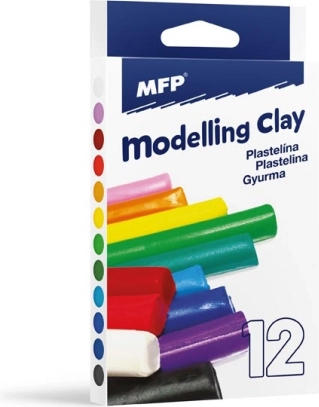 Masa para modelar – set de 12 colores, 200 g