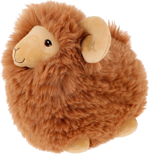 Keel Toys Keeleco cordero marrón de peluche ecológico de 18 cm