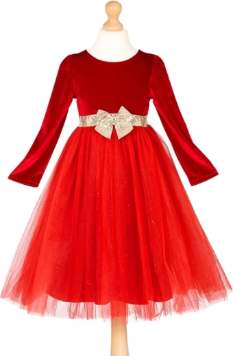 Vestido de fiesta infantil Souza! Amarilla