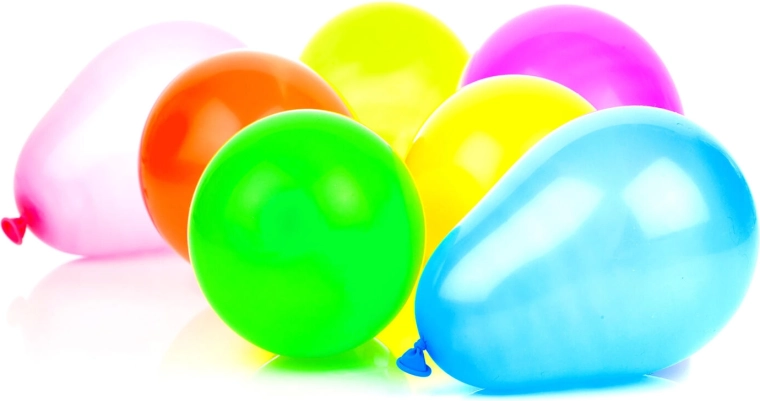 Globos inflables neón de 25,3 cm (6 uds.) MY PARTY
