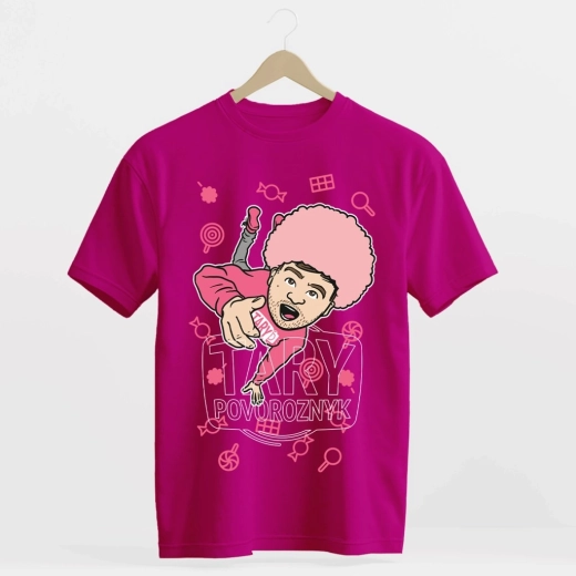 Camiseta Tary Povoroznyk algodón de azúcar rosa 128–134