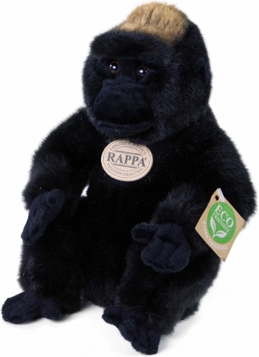 Gorila de peluche sentada 23 cm eco-friendly