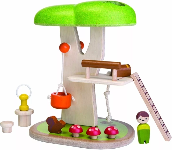 PlanToys casa del árbol de madera Tree house