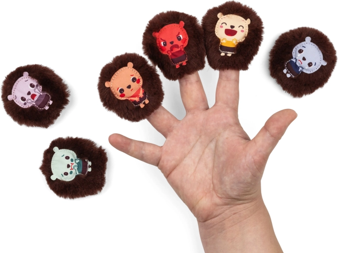 Marionetas de dedo para aprender emociones