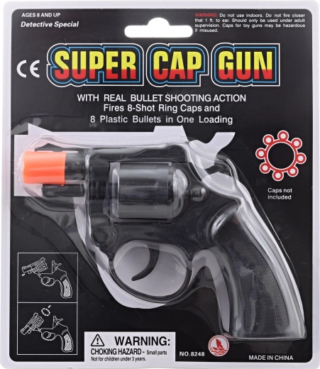 Pistola de fulminantes para 8 disparos