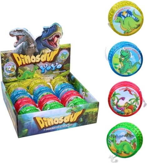 Yoyó luminoso dinosaurio