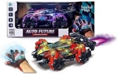 Auto Future controlado con las manos mediante gestos