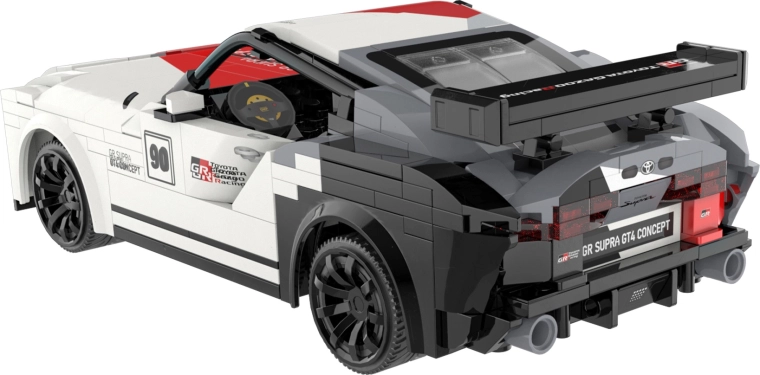 Aspecto de carreras del Toyota GR Supra GT4