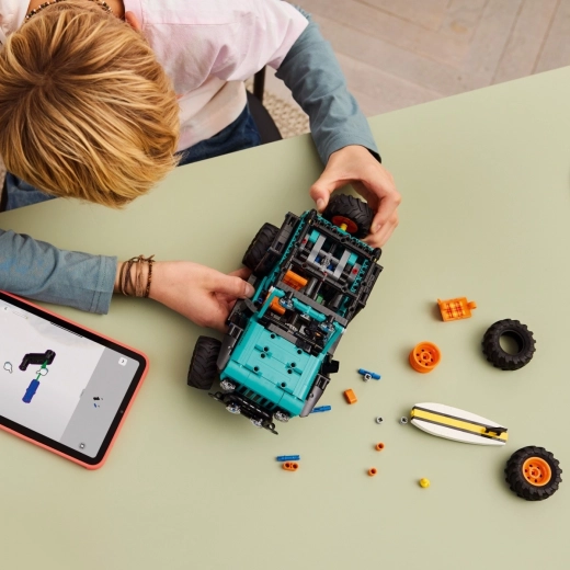 Construcción con la app LEGO Builder