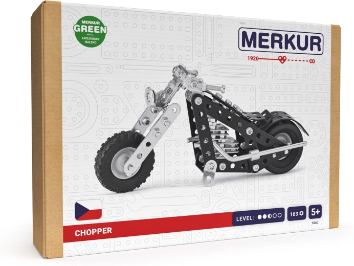 Juego de construcción Merkur Chopper – 163 piezas