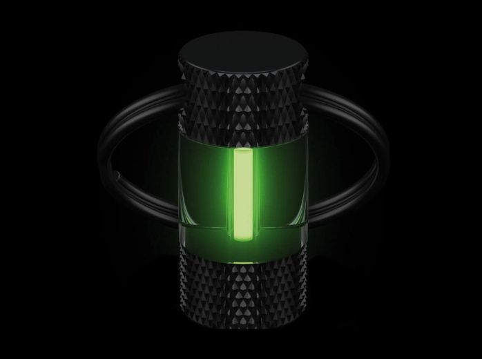 Böker Plus Mini Glow colgante para llaves sin batería verde