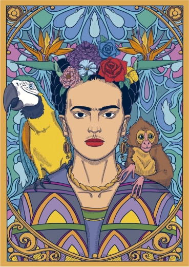 Puzzle Frida Kahlo 1500 piezas