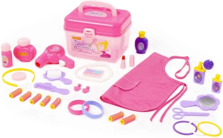 Set de pequeña peluquera – set infantil de joyas y accesorios de peluquería