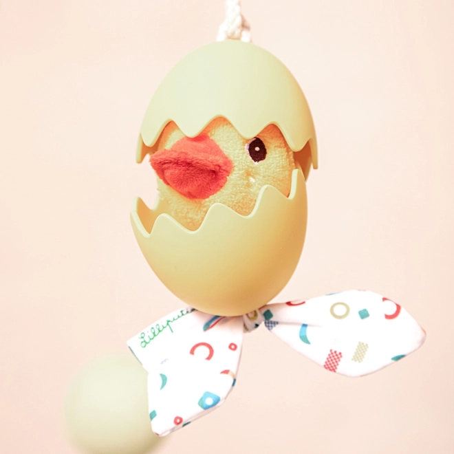 Huevito vibrador con patito GASPARD de Lilliputiens