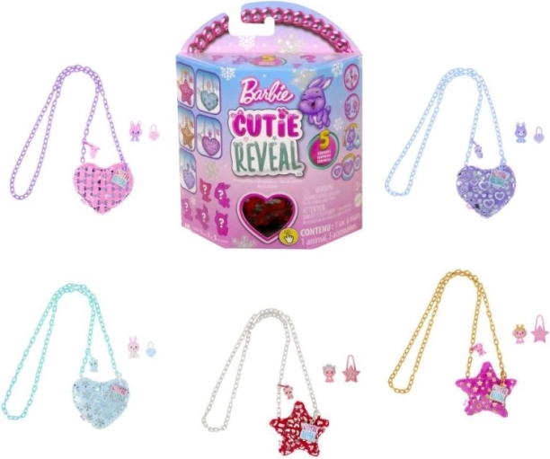 Barbie Cutie Reveal bolso de peluche