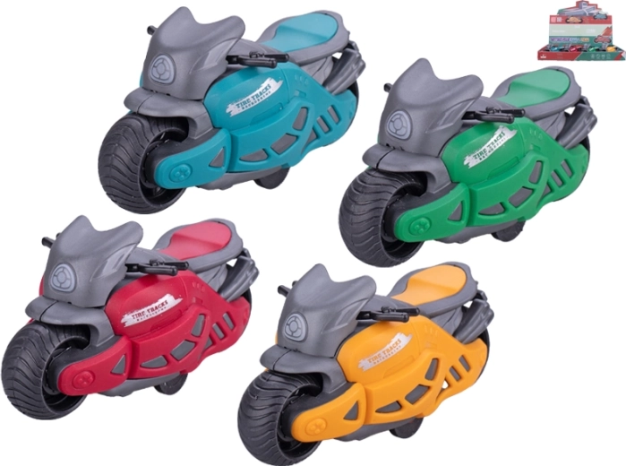 Moto de fricción de 11 cm para niños