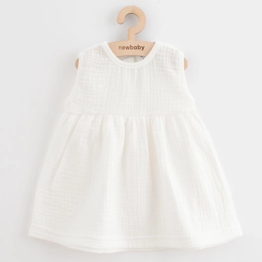 Vestido infantil de muselina New Baby Elizabeth, talla 62 (3–6 meses)