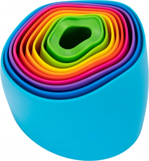 Vasos apilables en espiral Spiroku de Fat Brain