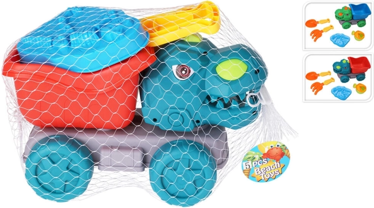 Set infantil de jardinería con camión, 5 piezas